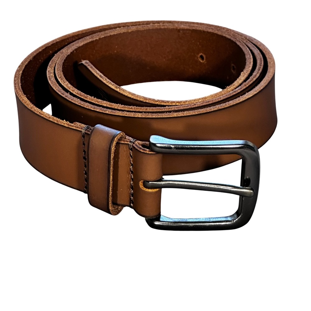 Timberland Leather Belt Mens 38 Brown Classic Casual Work Accessories